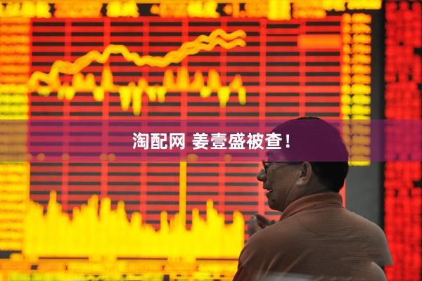 淘配网 姜壹盛被查！